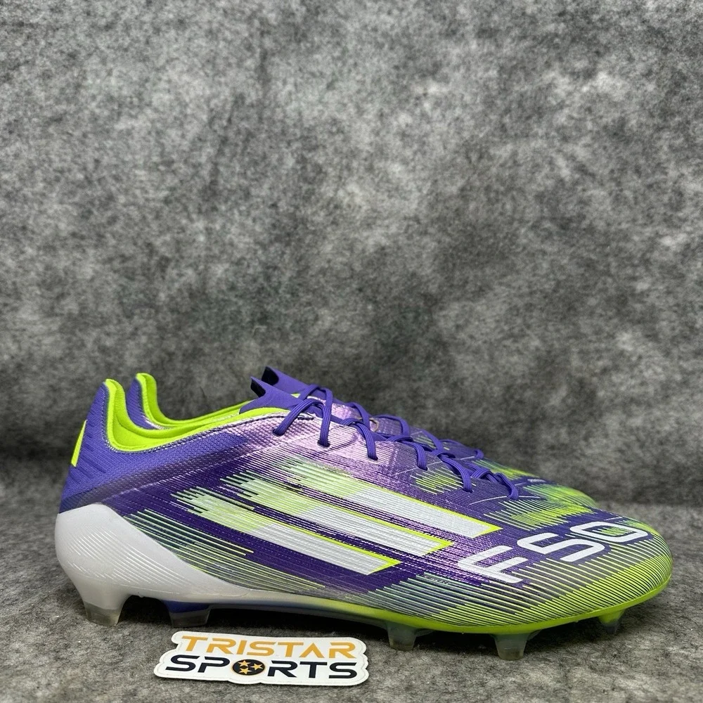 Adidas Adizero F50 Elite FG Soccer Cleats Mens 12.5 Purple Radiant Blaze JH7615